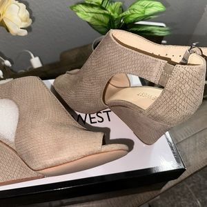 Nine West wedge shoes